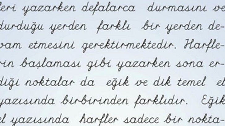El Yazısı Nasıl Güzelleştirilir Adım 4 El Yazısı Nasıl Güzelleştirilir Adım 4