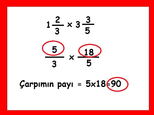 Rasyonel Sayılarla Tam Sayıları Çarpma Adım 2 Rasyonel Sayılarla Tam Sayıları Çarpma Adım 2