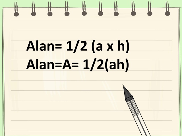 Üçgenin Alanı Nasıl Bulunur Adım 2
