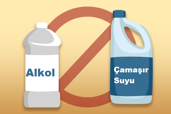 Alkol ile Çamaşır Suyu Neden Karıştırılmamalıdır?